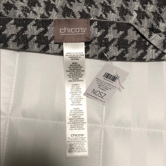 Reversible Pattern Scarf - Picture 3 of 4